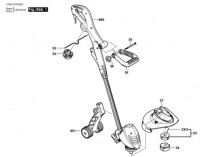 Bosch 3 600 H78 C05 Art 2600 Combitrim Lawn Edge Trimmer 230 V / Eu Spare Parts